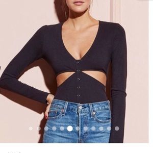 Fleur du Mal cutout bodysuit
